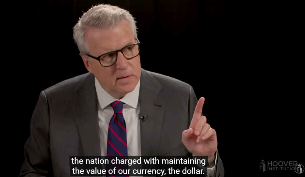 最能体现沃什政策主张的一场对话：通胀是美联储的一种选择 - 图片2